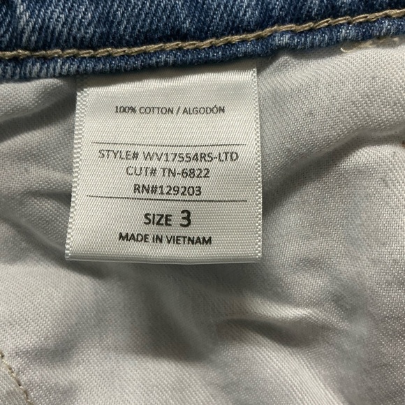 Cello Women’s Denim Blue Straight Leg Jeans with Distressed Details Sz‎ 3 - Picture 8 of 16